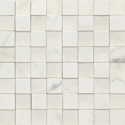 Marazzi Gresie portelanata, cu efect de marmura, Marazzi Allmarble Altissimo MMPW Allmarble Mosaico Altissimo 3D Mat/Lux (MMPW Allmarble Mosaico Altissimo 3D Mat/Lux)