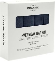 The Organic Company Салфетки Everyday 20 x 20 см морскосини 4 бр (1073-500)