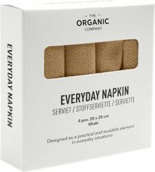The Organic Company Салфетки Everyday 20 x 20 см каки 4 бр (1073-215)