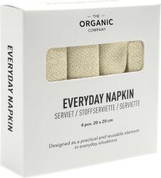 The Organic Company Салфетки Everyday 20 x 20 см светложълти 4 бр (1073-210)