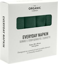 The Organic Company Салфетки Everyday 20 x 20 см тъмнозелени 4 бр (1073-400)