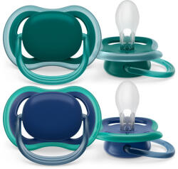 Philips Avent SCF085/31 Játszócumi Ultra air neutral 6-18hó fiús 2db (kék)