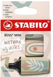 STABILO Szövegkiemelõ STABILO Boss Mini Naturevibes 3 darabos (07/03-72) - tonerpiac