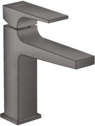 Hansgrohe Metropol, mosdócsaptelep 110 Push-Open kifolyóval, szálcsiszolt fekete króm, 32507340 (HAN-32507340)