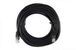 Gembird 10m CAT5e fekete UTP Patch kábel