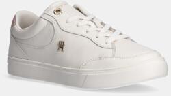 Tommy Hilfiger bőr sportcipő ESSENTIAL CHIC COURT SNEAKER - bézs Női 41