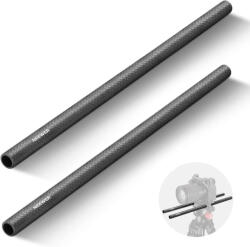 NEEWER 40cm 15mm Szénszálas Rúd (2db) -Carbon Fiber Rig Rod Rail (10101862)