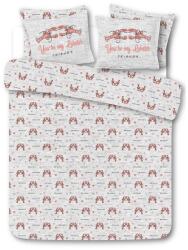  Lenjerie de pat din bumbac FRIENDS LOBSTER gri Dimensiune lenjerie de pat: 2 ks 60 x 70 cm | 200 x 200 cm Lenjerie de pat