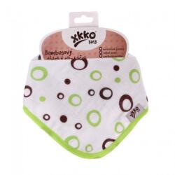Xkko bambusz patentos nyálkendő - Lime buborék BMBBND032