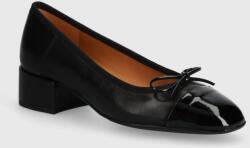 Billi Bi bőr flip-flop fekete, magassarkú, A6050 - fekete Női 40