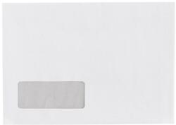 BLUERING Boríték LC/5 enyvezett bélésnyomott bal ablakos 35x90mm 162x229mm B20A20 Bluering® fehér (BORLC5ENYV3590B) - tintasziget