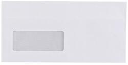 BLUERING Boríték LA4 öntapadó bélésnyomott bal ablak 35x90mm 110x220mm B20A20 Bluering® fehér (BLA4TBAL3590DB) - tintasziget