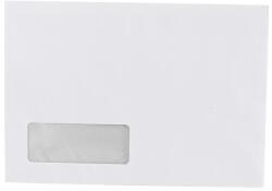 BLUERING Boríték LC/5 öntapadó bélésnyomott bal ablakos 35x90mm 162x229mm B20A20 Bluering® fehér (BORLC5ONTAP359B) - tintasziget