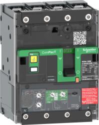 Schneider Electric Intreruptor, ComPacT, Schneider, NSXm, H, (70, kA, la, 415, VAC), 4P, 4d, 50A, unitate, de, declansare, Micrologic, 4.1, papuci, si, conectori, pentru, bare, de, distributie, C11H44V050B (C11H44V050B)