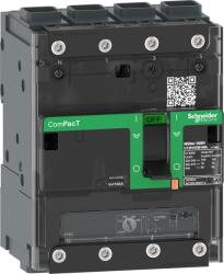 Schneider Electric Intreruptor, ComPacT, Schneider, NSXm, B, (25, kA, la, 415, VAC), 4P, 4d, 125A, unitate, de, declansare, TMD, conectori, EverLink, C12B4TM125L (C12B4TM125L)