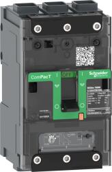 Schneider Electric Intreruptor, ComPacT, Schneider, NSXm, B, (25, kA, la, 415, VAC), 3P, 3d, 40A, unitate, de, declansare, TMD, conectori, EverLink, C11B3TM040L (C11B3TM040L)