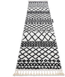 DW Covor cu model alb-negru Berty Dimensiuni: 80x200 cm Covor
