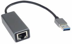 PremiumCord USB docking PremiumCord Adapter USB3.0 LAN RJ45 ETHERNET (10 100 1000 MBIT) Aluminium (USB to LAN)