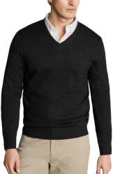Charles Tyrwhitt Merino V-Neck Jumper - Black - L