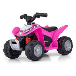 Milly Mally Electric quad biciclete Honda ATV roz