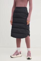 Jack Wolfskin sportos szoknya pehelyből Morgentau sötétkék, midi, egyenes, A60087 - sötétkék S