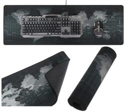  SMARTECH Mousepad gaming/birou, Antiderapant, 880x300 mm, Harta Lumii Mouse pad