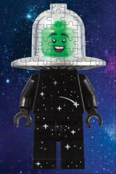Galison - LEGO Mystery Minifigurák - Világűr 126 darabos kirakó (9781797230894)