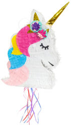 GoDan S. A Pináta, színes unikornis fej, 40 x 7, 5 x 32 cm