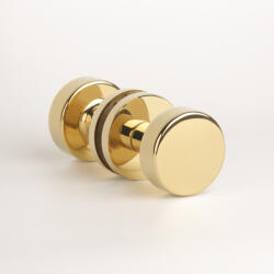 APRILE Gomb Kétoldalú APRILE RUTA R SLIM 7MM GOLD PVD - Fényes arany színű PVD (AT-RUTA-R-7S-GOLD-PVD-R-S)