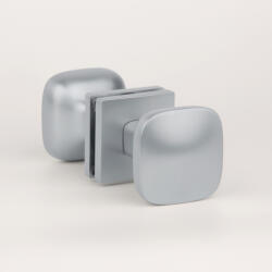 APRILE Gomb Kétoldalú APRILE QUERCA Q SLIM 7MM SC - Szatén króm - Fix/Forgó (AS-QUERCA-Q-7S-SC-R-S)