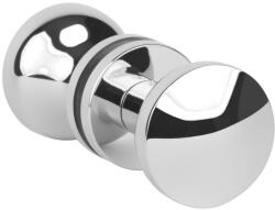 APRILE Gomb Kétoldalú APRILE ORTICA R SLIM 7MM LC - Fényes króm - Fix/Forgó (AS-ORTICA-R-7S-LC-R-S)