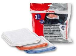 SONAX Mikroszálas Törlőkendő 3 Db Sonax