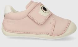GEOX gyerek félcipő bőrből TUTIM - rózsaszín 22