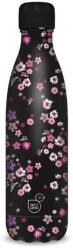 Ars Una sokvirágos duplafalú fémkulacs 500ml Pearl Blossom black (55813778)