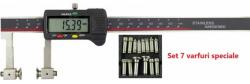 FEKU Subler digital cu set de 7 varfuri speciale 0-150mm x 0.01mm (473600)