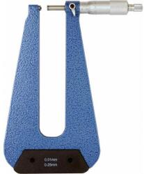 Feku France Micrometru mecanic de exterior 0-25mm P-150mm pentru masurat pereti teava (620945)