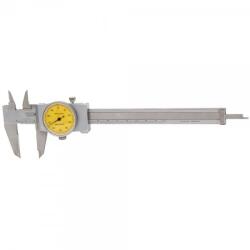 FEKU Subler mecanic cu cadran 1 mm pe rotatie domeniu 0-150mm citire 0.01mm (18008)