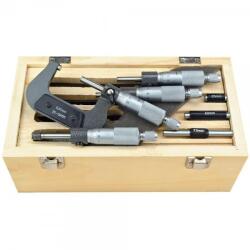 Feku France Set 6 micrometre mecanice de exterior capacitate de la 0 la 150 mm (14901)