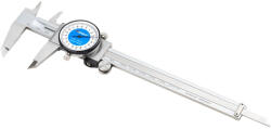 Dasqua Italia Subler mecanic Dasqua cu cadran 2mm pe rotatie domeniu 0-150 mm citire 0.01 mm (1350-5005)