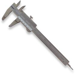 Dasqua Italia Subler mecanic profesional monobloc Dasqua cu falci incrucisate 0-70mm citire 0.05mm (1120-3113)