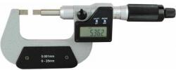 Feku France Micrometru digital de exterior 0-25mm x 0.001mm pentru caneluri (526400)