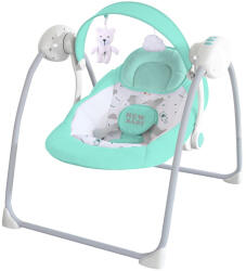 New Baby Gyermek hintaszék NEW BABY TEDDY Mint (43028)