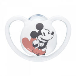 Nuk Baba cumi Space NUK 6-18h Disney Mickey Mouse fehér (54600)