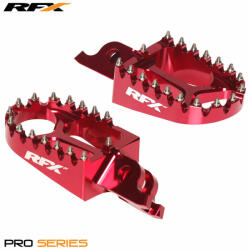  RFX Pro CNC Aluminium Trials lábtartó (PIROS) Universal - Gas Gas/Beta/Sherco/Montesa (FXFR9020099RD)