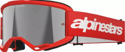 Alpinestars Vision3 wordmark piros szemüveg tükrös lencsével (5103225-3094)