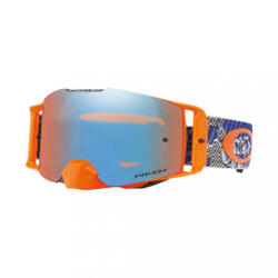 Oakley FRONT LINE DAZZLE DYNO Orange-Blue szemüveg, Sapphire Iridium tükrös lencsével (7087-26)