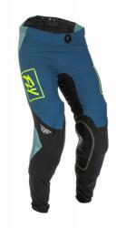 Fly Racing Lite 2022 crossnadrág, szürke-kék-fluo sárga (M171-0113-34)