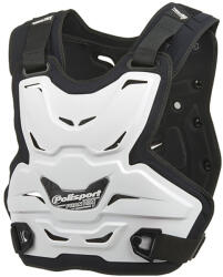  Polisport Phantom Lite Mellvédő, Fehér Színben, Univerzális Méret (8003700002)