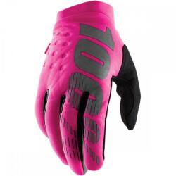 100% Brisker Női Neopren pink-fekete téli kesztyű (3330-5736)
