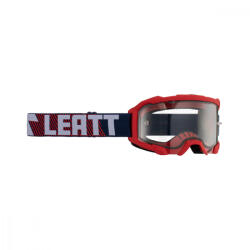 Leatt MX Velocity 4.5 2023 szemüveg, piros-kék, víztiszta lencse (8023020460)